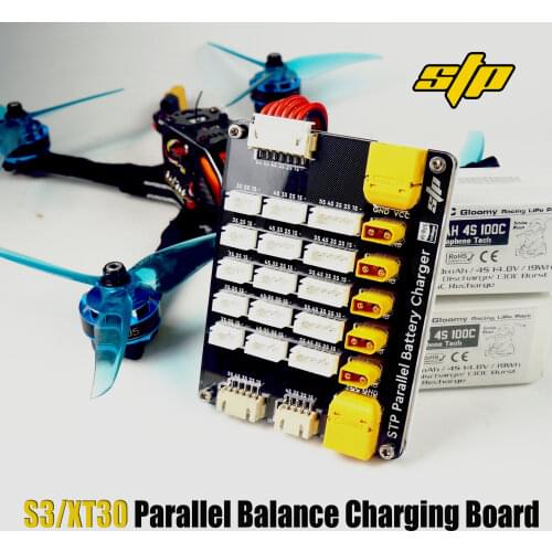 STP S3 XT30 PARALLEL BALANCE CHARGING BOARD 2-4S for Imax B6 B6AC B8 ISDT Q6 PRO Lite Lipo Battery Charger