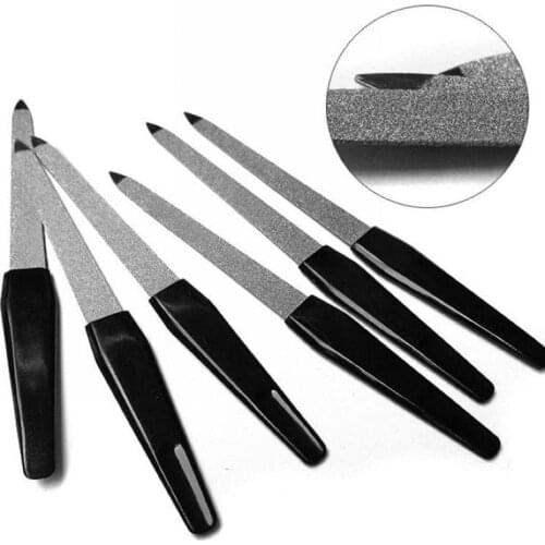 5 Pcs Double-sided Nail File For Family Professional Comfortable Durable Shine Polisher Manicure Nail Art Pedicure