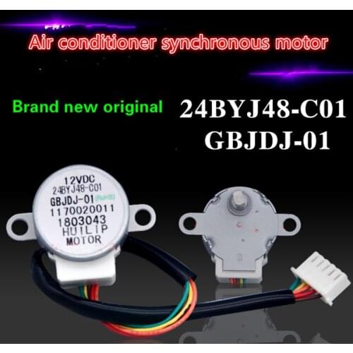 Suitable for TCL air conditioner swing leaf guide wind brand new progressive motor 24BYJ48-C01 accessories GBJDJ-01