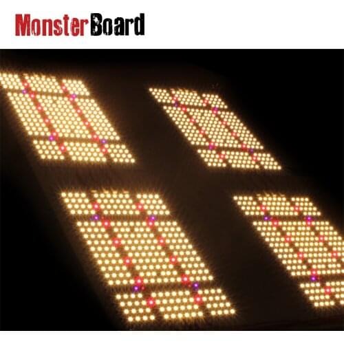 DIY led grow light 480w monster board v4 growlights 550 with uv ir switch growlights for indoor tent plants