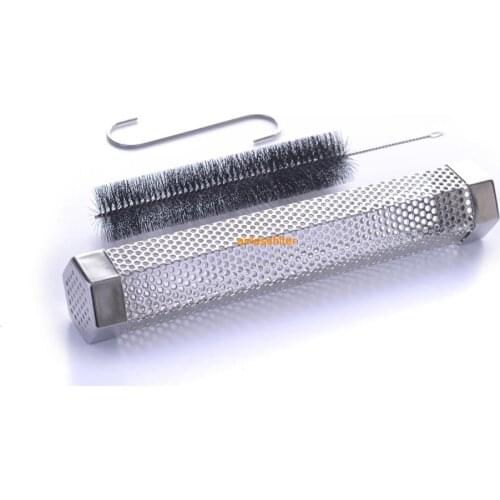 Pellet Smoker Tube for All Grill Electric Gas Charcoal or Smokers 12"