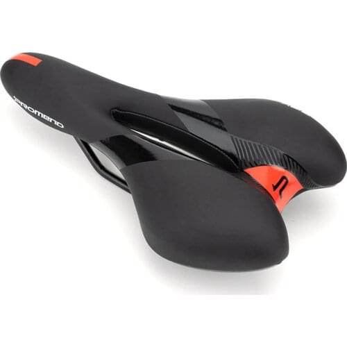 Bike Saddle Silicone Cushion PU Leather Surface Silica Filled Gel Comfortable Cycling Seat Shockproof Bicycle Saddle