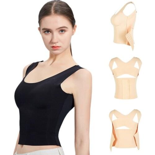 2In1 Multifunctional Close-Fitting Slim Waist Sexy Shapewear With X-Cross Back Correction Belt Gather Chest And Correct Posture