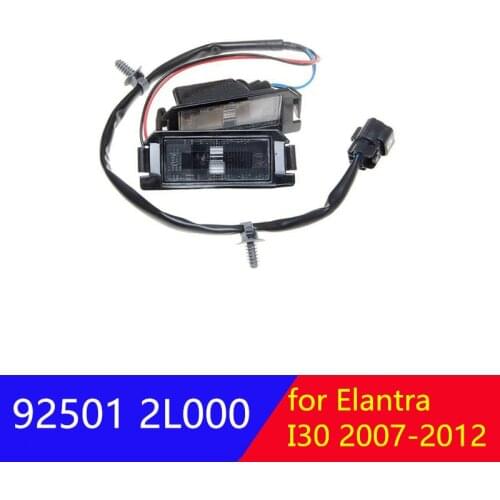 92501-2L000 for hyundai Elantra I30 2009-2012 Genuine Rear license plate light assembly rear license plate light 925012L000
