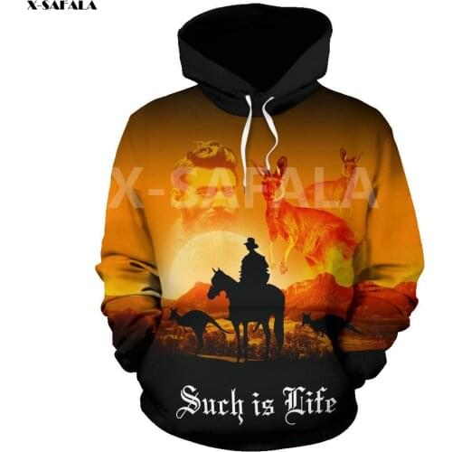 Aboriginal Flag Army Anzac Day Kangaroo Koala Australia 3D Printed Hoodie Man Women Harajuku Zipper Pullover Sweatshirt Jacket
