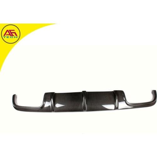 Carbon fiber auto back bottom cover rear chin rear bumper lip rear diffuser for Mercedes-Benz CLS class W219 AMG bumper
