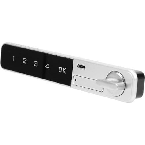 Electronic door lock electric lock Smart Password Lock Zinc Alloy Keypad Flat for File Cabinet Wardrobe access