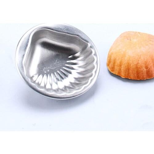 Shell Aluminum Alloy Cake Molds Pudding Jelly Mold Mousse Cupcake Baking Tools Kitchen Bakeware F20173790
