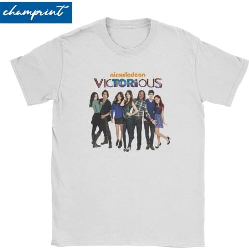 Victorious Meme T Shirts for Men Women Cotton Funny T-Shirts Round Collar Sitcom Comedy Tee Shirt Short Sleeve Clothing Party