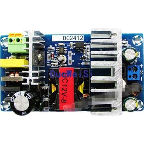 DuoWeiSi 12V 8A power switching power supply board 100W AC DC power module 12V8A switching power supply board bare board module