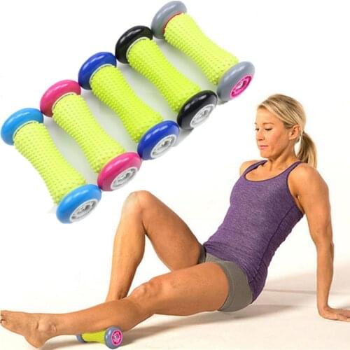 Soft Rubber Foot Massage Roller hard Spiky Ball Deep Tissue Acupresssure Recovery Relax Foot Back Shoulder Leg Hand Tight Muscle