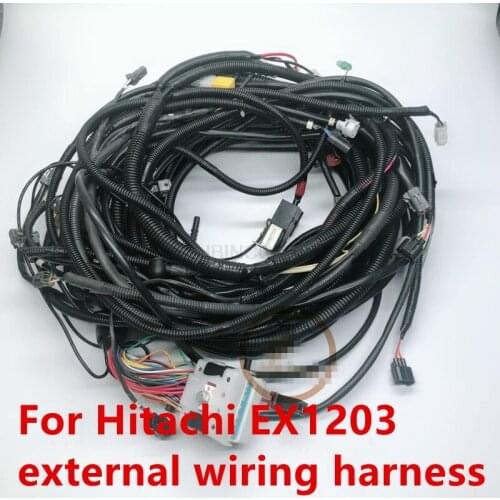 For Hitachi Excavator EX1203 Outer Wire Harness Excavator Wire Harness High Quality Excavator Accessories Free Mail
