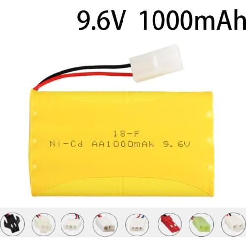 9.6V 1000mAh Ni-Cd battery MJX 1559 8888 RC Car AA Battery Tamiya Plug
