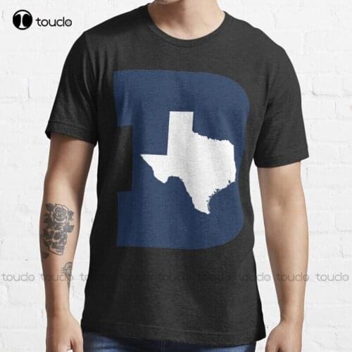 New D Texas (Blue/White) T-Shirt Mens Dress Shirts S-5XL henley shirt women Unisex