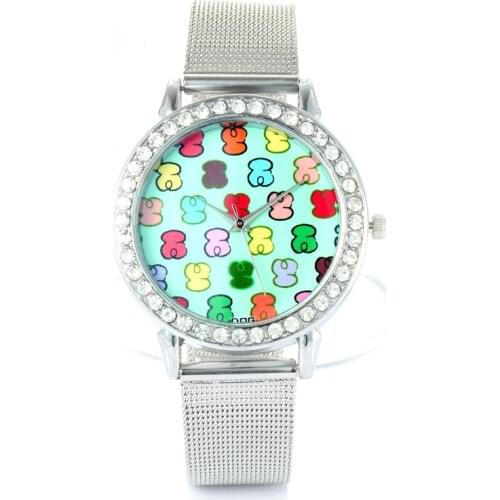 Luxury Brand Watch Women Fashion Silver Quartz Watches Casual Metal Mesh Stainless Steel Dress Wristwatches Hot Sale reloj mujer