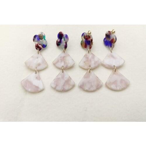 Silver needle jewelry Japanese and Korean style fashionable new earrings earrings earrings E84 personalized simple long