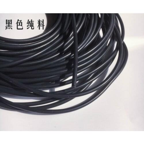 Black Diameter 1 1.5 2 3 4 5 6 7 8 9 10 mm Silicone Rubber Rod Silicon Cord Silicone Bar