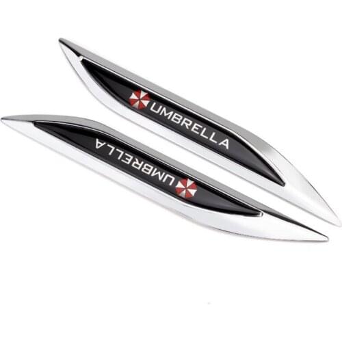 2pcs 3D Meta Umbrella Car Stickers Long Pattern Decals Car Whole Body Stickers Car Decoration for Mercedes W213 W203 C E S Class