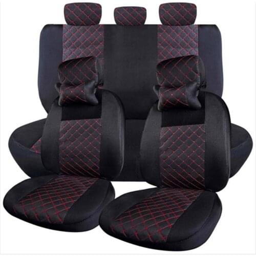 Free Shipping Car Seat Headrest Cushion For Nissan Qashqai X-trail Tiida 4/6-6/4 Sets Universal Seat Covers 6-12pcs