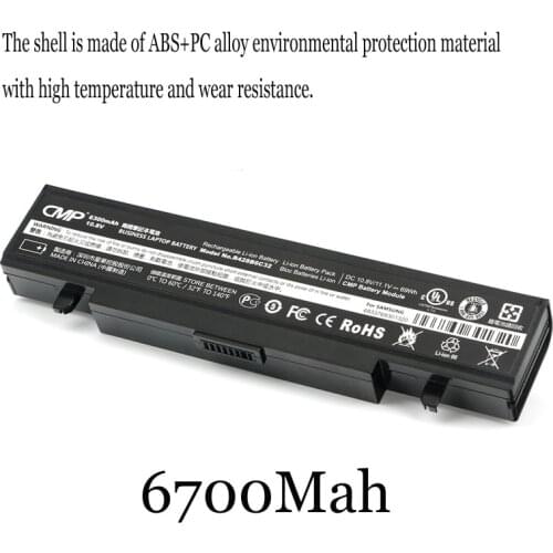 1PC New Laptop Battery Internal For Samsung NP-R425 AA-PB9NC6B RV420 R518 RV415 NP355V4X-S03 355V4C 355V 355V5C 3440VX-S01