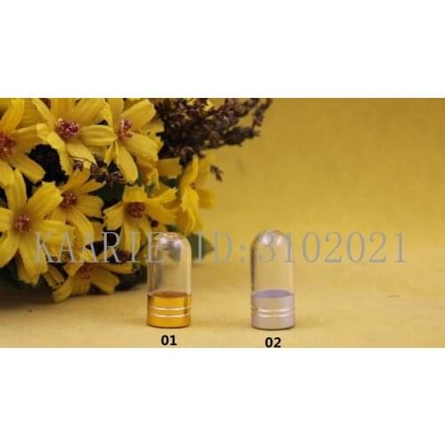 100pcs 2ml Small plastic capsules bottles/single grain capsule bottle/MINI subpackage jar/health care products packaging bottle