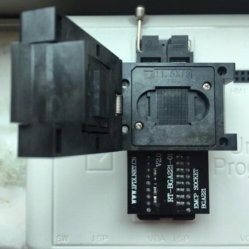 EMCP221 socket adapter 11.5X13 For RT809H Programmer