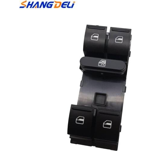 Car Electric Power Window Switch Front Left For Skoda Octavia For Skoda Fabia 2007 2008 2009 2010
