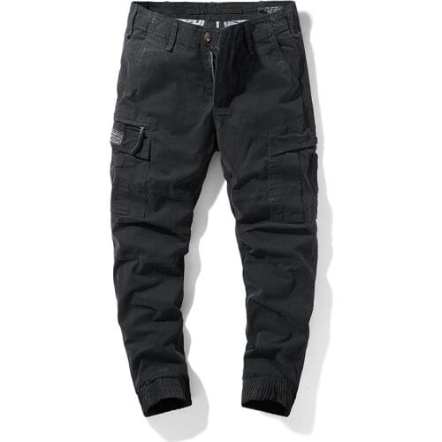 Autumn and Winter Elastic Mens Sturdy and Durable Overalls, Regular Military Overalls, Tactical Casual Pants, Hot Selling 28-38