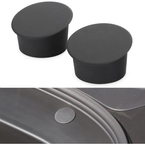 For Tesla Model 3 2021 Front Bolt Cover Silicone Waterproof Dustproof Cover Spft Durable Protection Model 3 Accessories