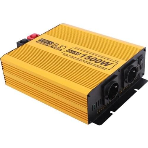 MEXXSUN 1500 WATT 12 V - 24 V / 220 V PURE SINE WAVE INVERTER