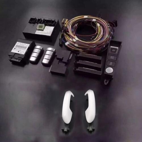 For VW Passat B7 CC LHD one-button start engine Keyless entry Kessy Door Handle SYSTEM