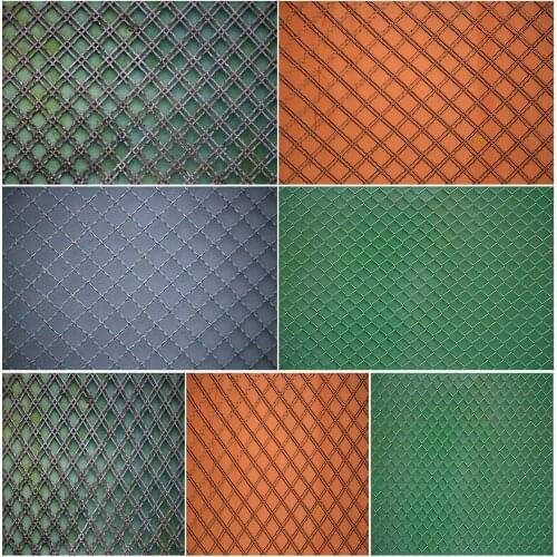 Fence Rust Industry Photography Background Backdrop Photo Props Vinyl Cloth Net