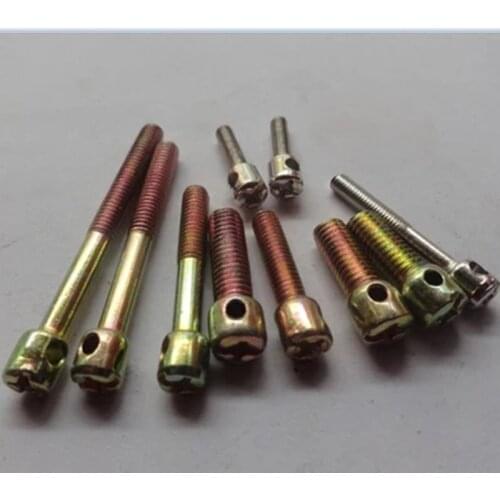 M3 M4 M5 Meter Screw With hole Screws Punch Bolts Seal table Electric Box Bolt Length 6mm-40mm