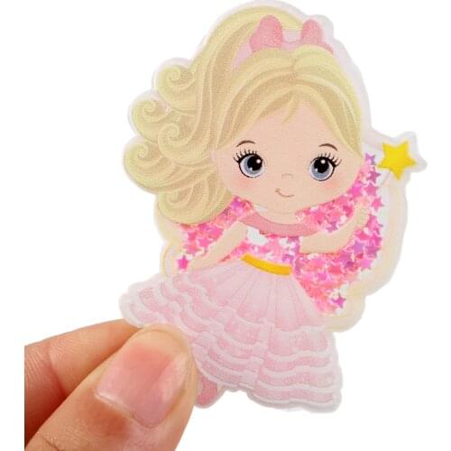 Cute Girl Starfish Pattern Quicksand Acrylic DIY Art Sew Bow-knot Gift Box Crafts Home Packing,10Yc17096