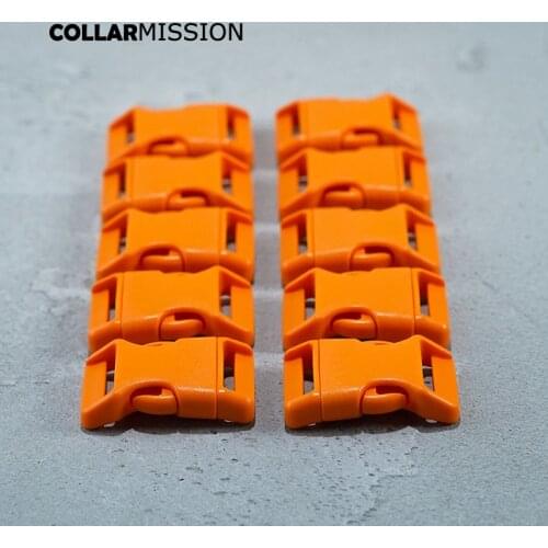 Plastic adjustable buckle for DIY dog collar outdoor sports bags backpack bags DIY accessories 25mm orange CK25SJ12