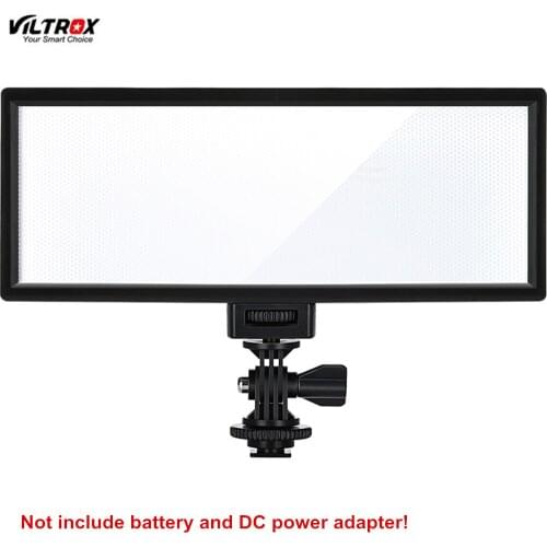 Viltrox L132T LED Video Light Ultra Thin LCD Display Bi-Color & Dimmable DSLR Studio Light Lamp Panel for Camera DV Camcorder