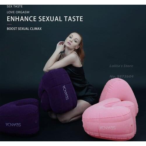 Sex U-shaped Cushion Inflatable Erotic Sofa Masturbator SM Couple Supplie Fun Adult Games Bdsm G Spot Aid Love Position Sex Toys