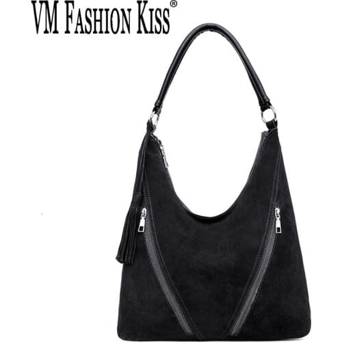 VM FASHION KISS Women's Suede Bags