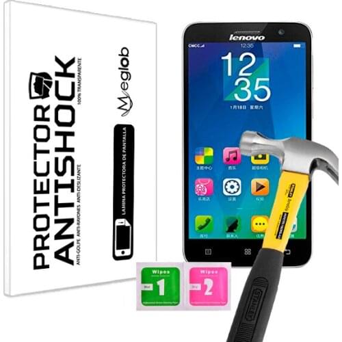 Protector de Pantalla Anti-Shock Anti-Golpe Anti-arañazos Compatible con Lenovo Golden Warrior A8