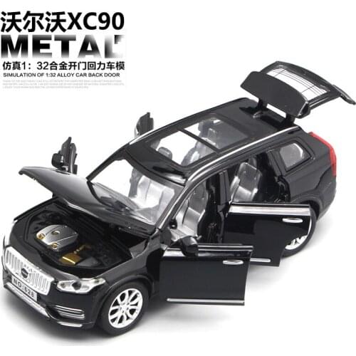1:32 XC90 Car Diecasts & Toy Vehicles Car Model with light and sound Collection Car Toys For Children Gift