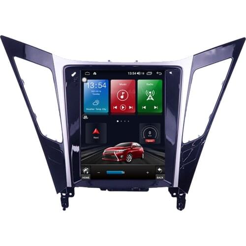 128G Android 10 Tesla Style Screen For Hyundai Sonata 2012 2015 Car Multimedia Function Player GPS Radio Auto Stereo Head Unit