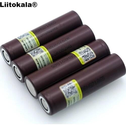 20PCS trade price Liitokala 100% New HG2 18650 3000mAh Rechargeable battery 18650HG2 3.6V discharge 20A Max 35A Power batteries