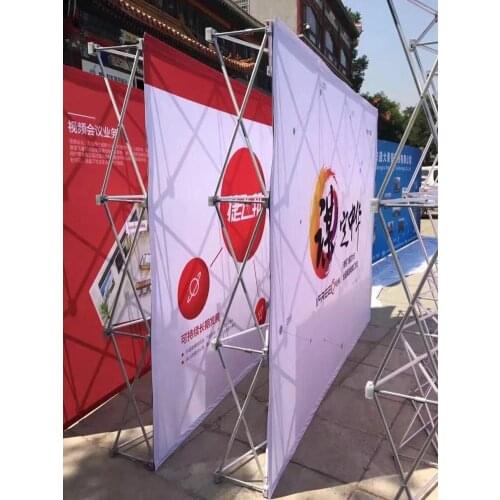 230x305cm Aluminum Alloy stand signature wall outdoor display background plate printing cloth background frame flower wall frame