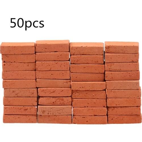 50PCS DIY Building Scenery Portable Miniature Durable Kids Decorative Toy Landscape Modelling Sand Table Simulation Brick