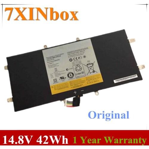 7XINbox 14.8V 2840mAh 42Wh Original L11M4P13 Laptop Battery For Lenovo IdeaPad Yoga 11/11S 11 11S Ultrabook Series 4ICP4/56/120