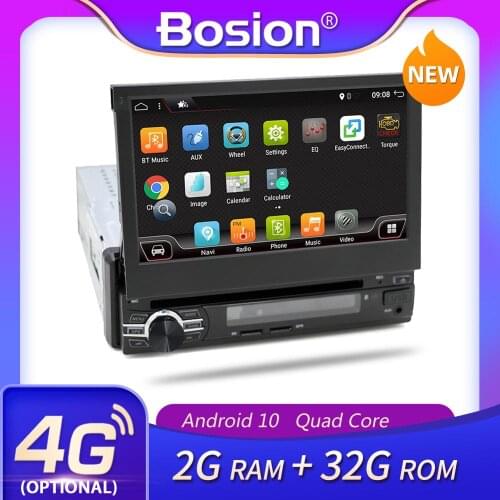 Android 10 1din Quad-Core Car GPS Navigation Player 7'' Universal Car Radio WiFi Bluetooth 1DIN Multimedia Player CAR DVD player