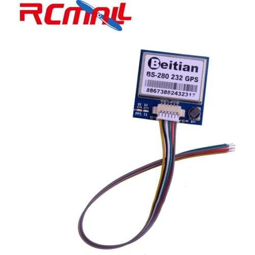 Beitian BS-280 GPS Module 7th Generation BS280 with Antenna RS232, Default 9600bps, for positioning tracking RCmall FZ3185