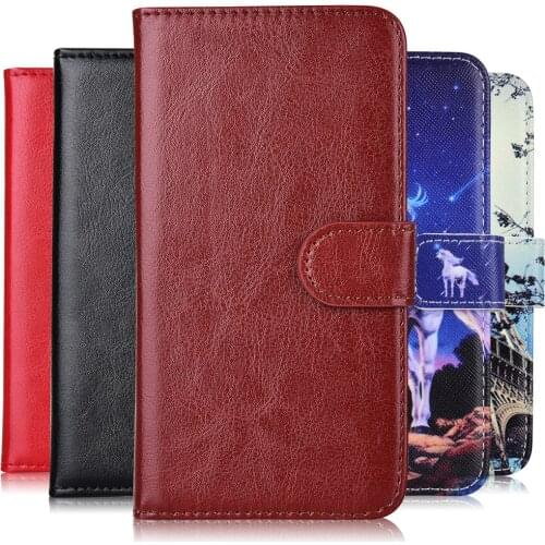 Coque For On Huawei Y9 2018 FLA-LX1 FLA-LX2 FLA-LX3 Wallet Stand Flip Case For Huawei Y9 2018 Cute Capai Y9 2018 Phone Cover