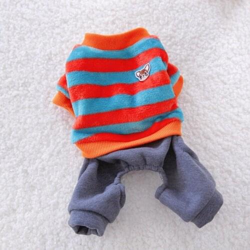 Fleece Dog Jumpsuit Winter Dog Clothes Overalls Puppy Coat Outfit Yorkshire Pomeranian Bichon Poodle Schnauzer Clothing Costumes