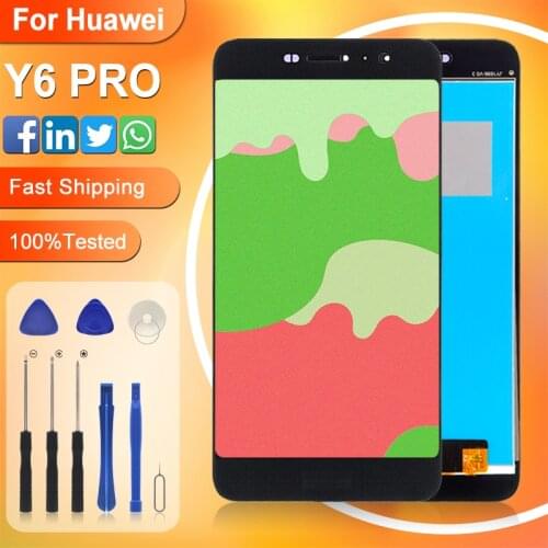 Catteny 5.0inch Original For Huawei Y6 Pro Lcd Touch Screen Digitizer Assembly For Honor 4C Pro Display Free Shipping WithTools